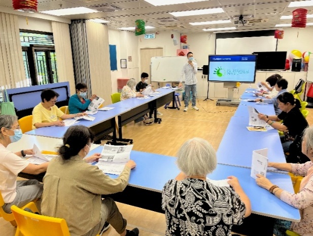 中醫養生工作坊互動環節